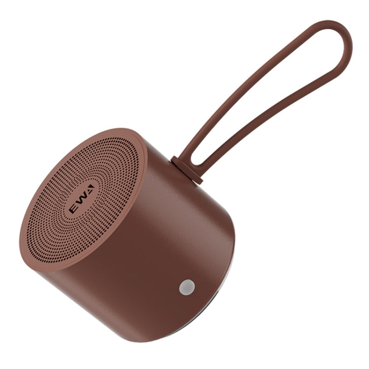 EWA A127 Outdoor IPX5 Waterproof Portable Mini TWS Wireless Bluetooth Speaker(Brown) - free shipping - PMC Jewellery - Order now!