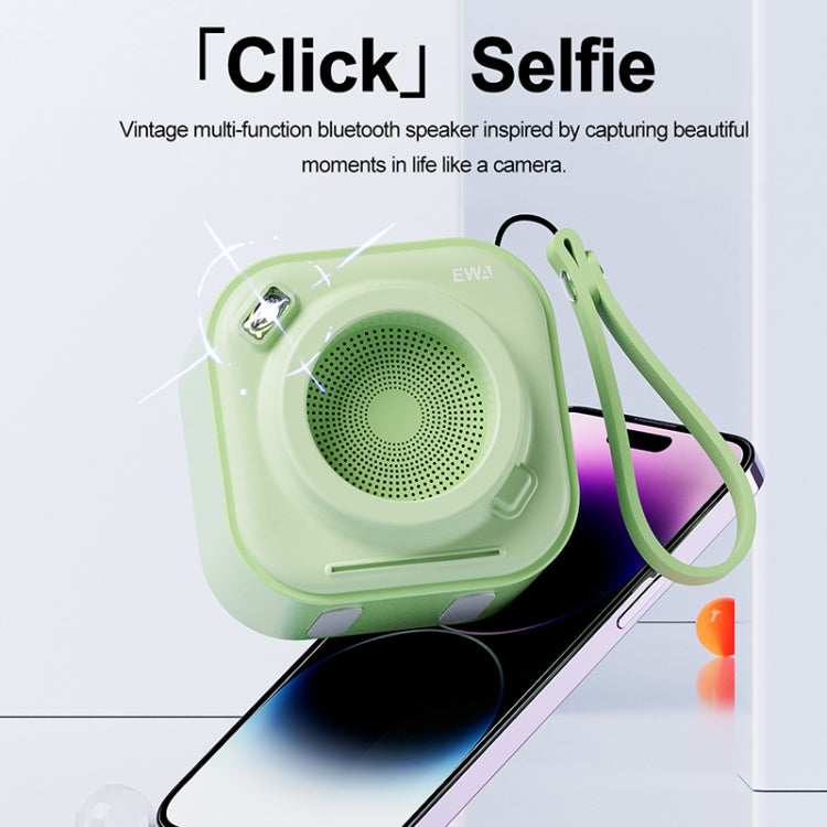 EWA A132 Portable Mini Stereo Wireless Bluetooth Speaker(Green) - free shipping - PMC Jewellery - Order now!