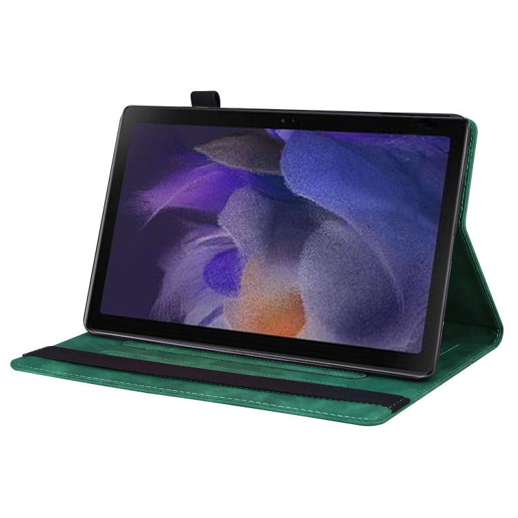 For Lenovo Tab M11 / Xiaoxin Pad 11 2024 Business Shockproof Horizontal Flip Leather Tablet Case(Green) - Lenovo by PMC Jewellery | Online Shopping South Africa | PMC Jewellery | Buy Now Pay Later Mobicred