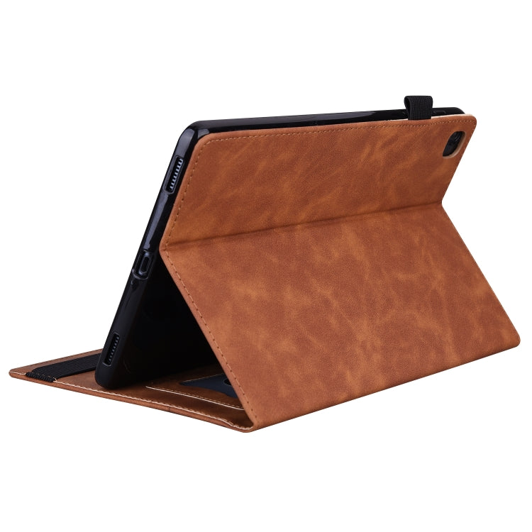 For Lenovo Tab K11 Plus / M11 Plus Business Shockproof Horizontal Flip Leather Tablet Case(Brown) - Lenovo by PMC TechLife | Online Shopping South Africa | PMC TechLife | Buy Now Pay Later Mobicred