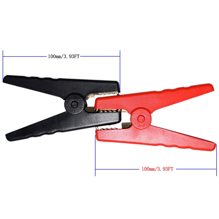 2pcs Car Emergency Start Power Supply Battery Ignition Clip with Pure Copper Crocodile Clip - Booster Cable & Clip by PMC TechLife | Online Shopping South Africa | PMC TechLife
