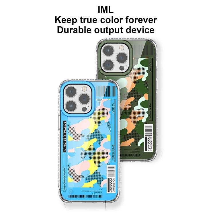 For iPhone 15 Pro Max Mutural Billboard Series Phone Case(Sky Blue) - free shipping - PMC Jewellery - Order now!