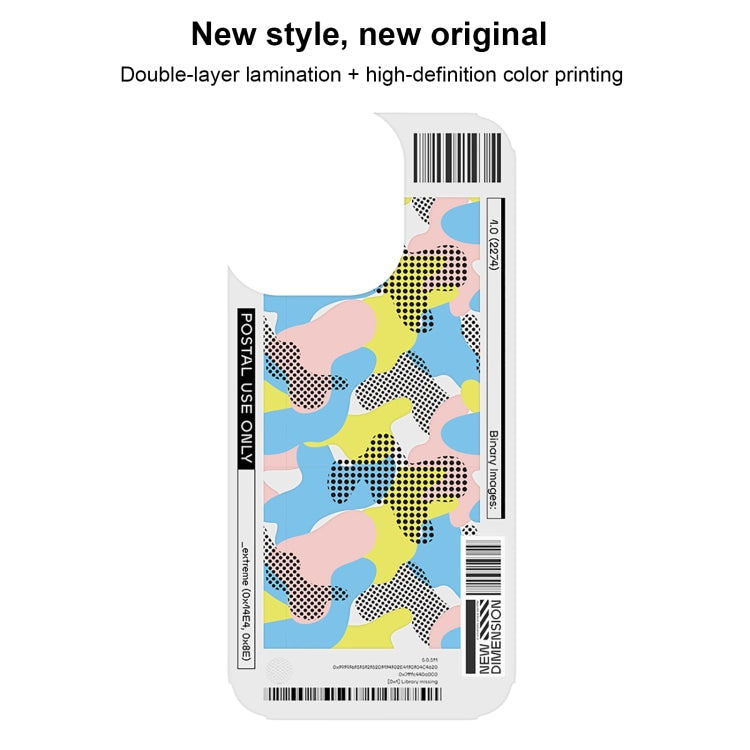 For iPhone 15 Pro Max Mutural Billboard Series Phone Case(Sky Blue) - free shipping - PMC Jewellery - Order now!