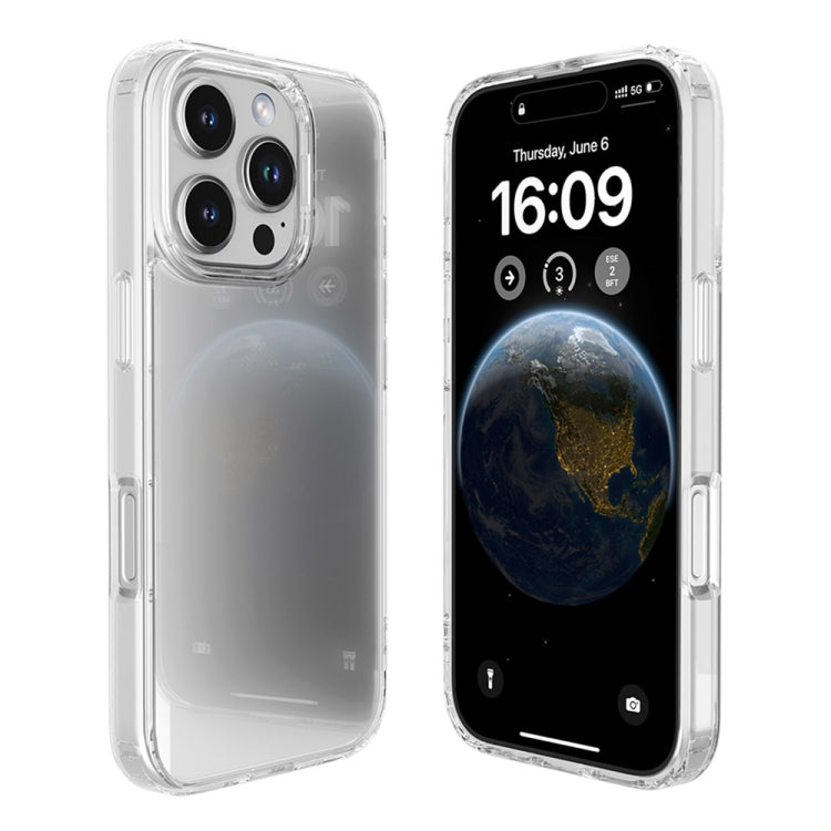 For iPhone 16 Pro Max Mutural Ice Series TPU Phone Case(Transparent) - iPhone 16 Pro Max Cases by Mutural | Online Shopping South Africa | PMC TechLife | Buy Now Pay Later Mobicred