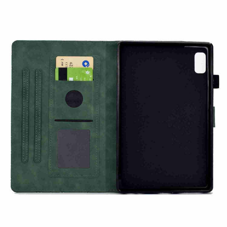 For Lenovo Tab M9 Rhombus TPU Smart Leather Tablet Case(Green) - Lenovo by PMC TechLife | Online Shopping South Africa | PMC TechLife | Buy Now Pay Later Mobicred