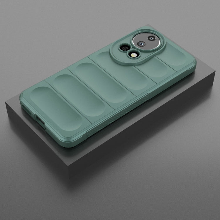 For Huawei nova 12 Ultra / 12 Pro Magic Shield TPU + Flannel Phone Case(Dark Green) - Huawei Cases by PMC TechLife | Online Shopping South Africa | PMC TechLife | Buy Now Pay Later Mobicred
