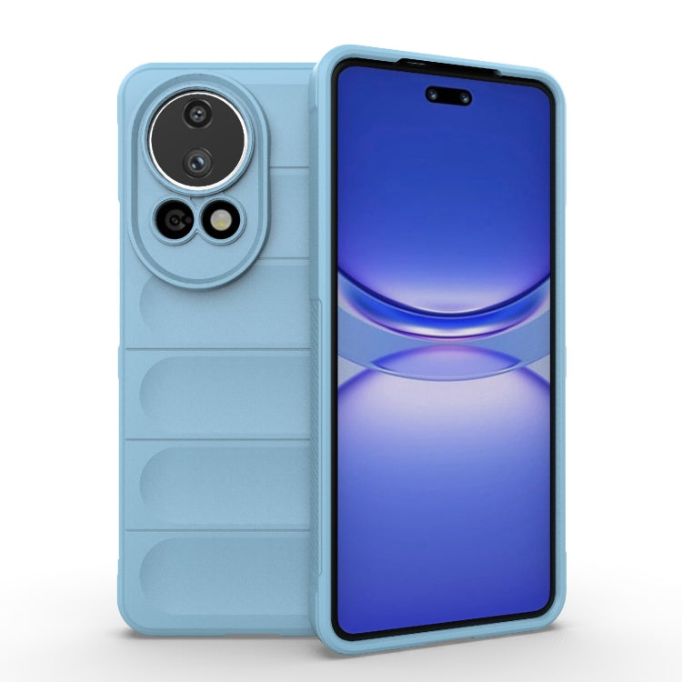 For Huawei nova 12 Ultra / 12 Pro Magic Shield TPU + Flannel Phone Case(Light Blue) - Huawei Cases by PMC TechLife | Online Shopping South Africa | PMC TechLife | Buy Now Pay Later Mobicred
