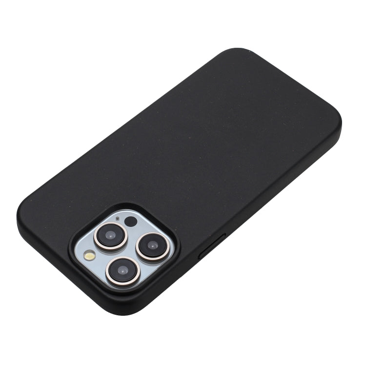 For iPhone 14 Pro Wheat MagSafe Magnetic Straw Material + TPU Phone Case(Black) - free shipping - PMC TechLife - Order now!