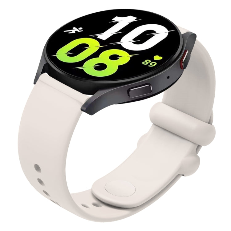 18mm Universal Solid Color Reverse Buckle Silicone Watch Band(Starlight Color) - free shipping - PMC TechLife - Order now!