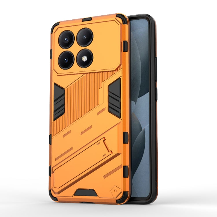 For Xiaomi Redmi K70E 5G Punk Armor 2 in 1 PC + TPU Phone Case with Holder(Orange) - free shipping - PMC TechLife - Order now!
