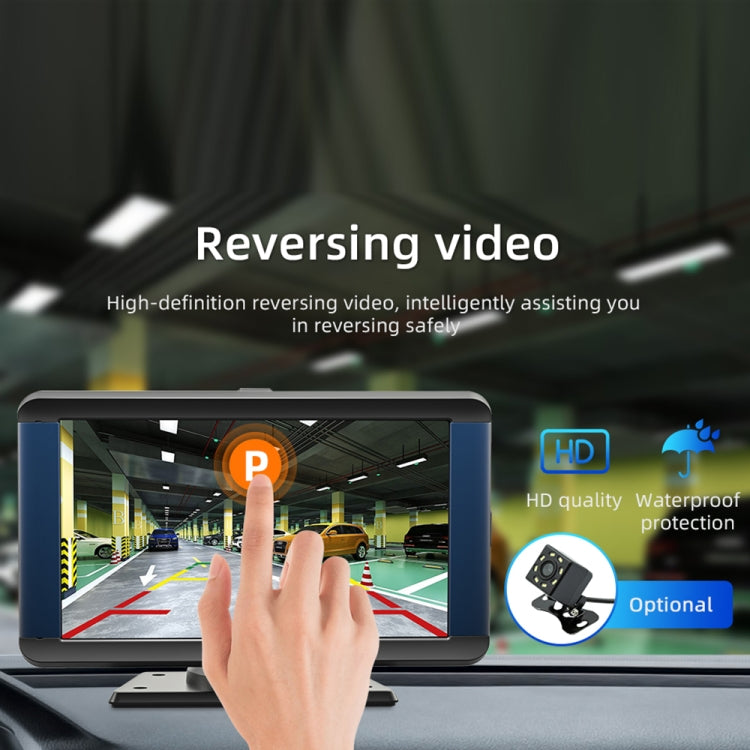 B300R 7 inch Portable Car MP5 Player Built-in Driving Recorder Support CarPlay / Android Auto(Black) - Car MP3 & MP4 & MP5 by PMC TechLife | Online Shopping South Africa | PMC TechLife | Buy Now Pay Later Mobicred