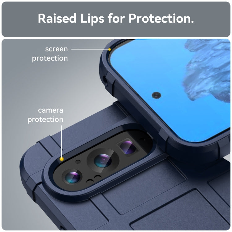 For Google Pixel 9 Full Coverage Shockproof TPU Phone Case(Blue) - Google Cases by PMC TechLife | Online Shopping South Africa | PMC TechLife | Buy Now Pay Later Mobicred