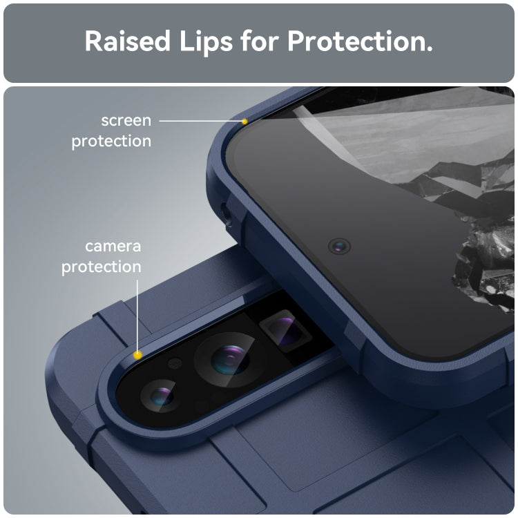 For Google Pixel 9 Pro Full Coverage Shockproof TPU Phone Case(Blue) - Google Cases by PMC TechLife | Online Shopping South Africa | PMC TechLife | Buy Now Pay Later Mobicred