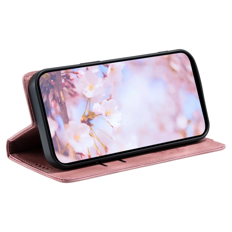 For Xiaomi Redmi 12 4G/5G / Note 12R Totem Embossed Magnetic Leather Phone Case(Rose Gold) - free shipping - PMC TechLife - Order now!