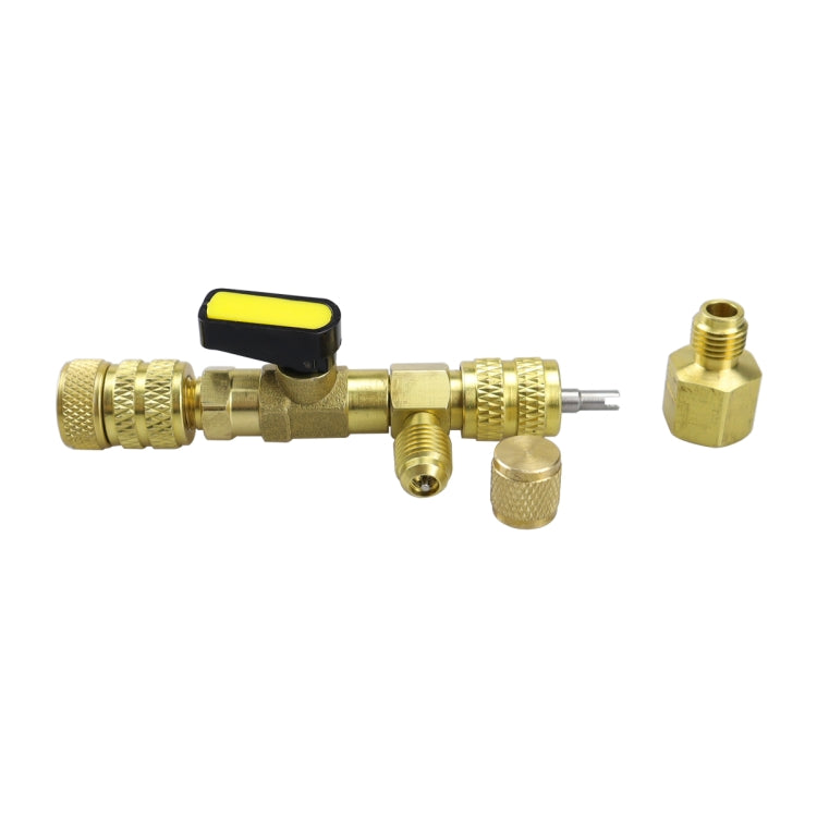 CP-4091 T6 Spool Remover Installation Tool with Dual Size SAE 1/4 and 5/16 Ports(Gold) - Booster Cable & Clip by PMC TechLife | Online Shopping South Africa | PMC TechLife