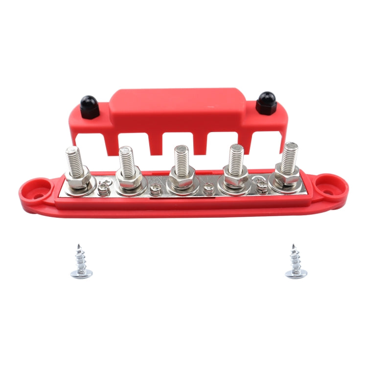 CP-4134-02 300A M10 Power Distribution Block Terminal Studs(Red) - Booster Cable & Clip by PMC TechLife | Online Shopping South Africa | PMC TechLife | Buy Now Pay Later Mobicred