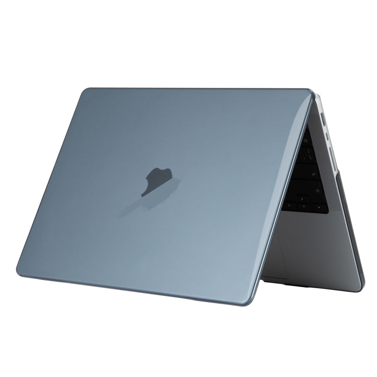 For MacBook Pro 16 inch M3 Laptop Crystal Style Protective Case(Black) - MacBook Pro Cases by PMC TechLife | Online Shopping South Africa | PMC TechLife
