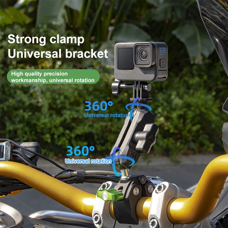 RUIGPRO Crab Clamp Action Camera Bracket 1/4 Ball Head with Phone Clamp - Holder by RUIGPRO | Online Shopping South Africa | PMC TechLife | Buy Now Pay Later Mobicred