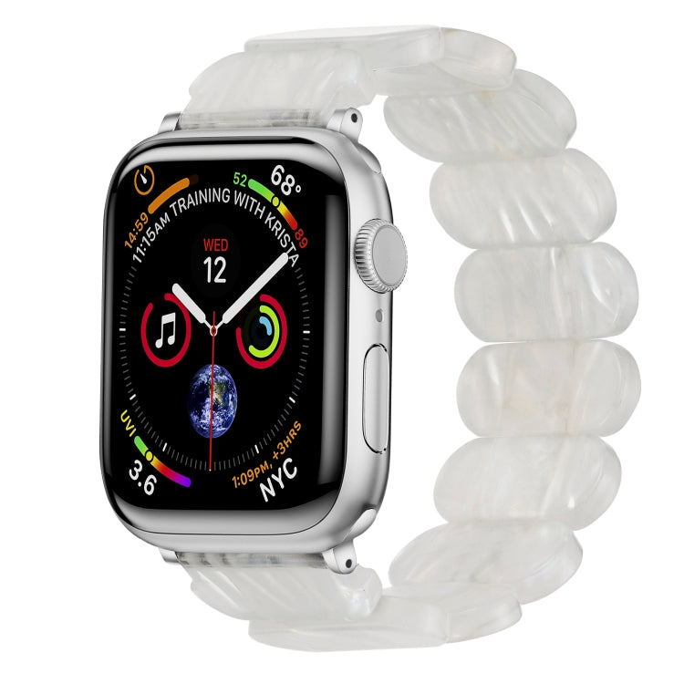 For Apple Watch SE 40mm Stretch Rope Resin Watch Band(Fluorescent Color) - Watch Bands by PMC TechLife | Online Shopping South Africa | PMC TechLife