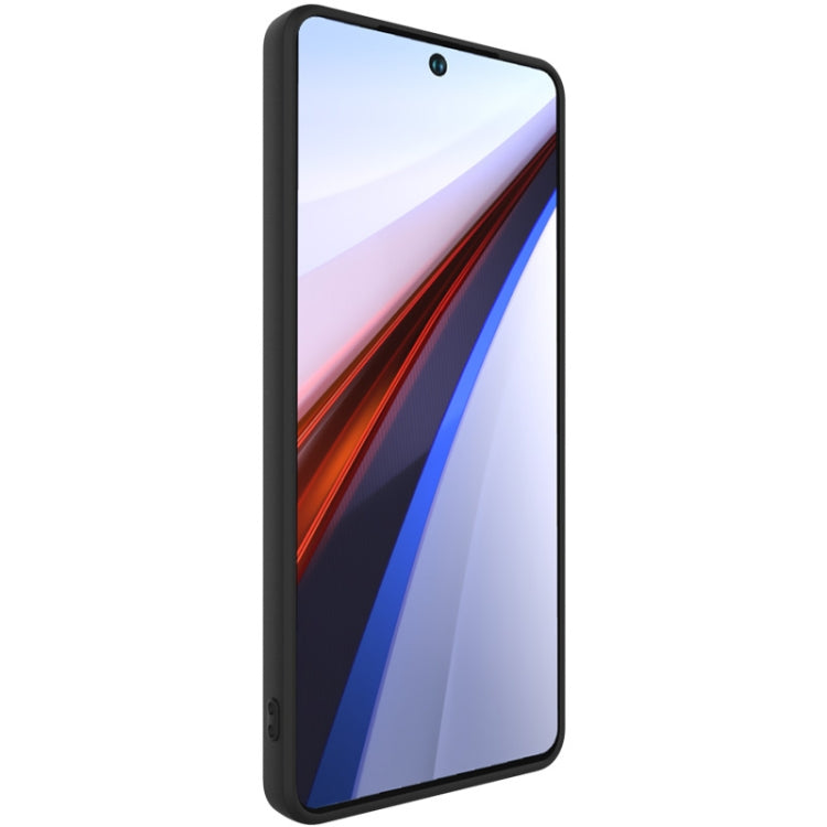 For vivo iQOO 12 5G imak UC-4 Series Straight Edge TPU Phone Case(Black) - iQOO 12 Cases by imak | Online Shopping South Africa | PMC TechLife | Buy Now Pay Later Mobicred