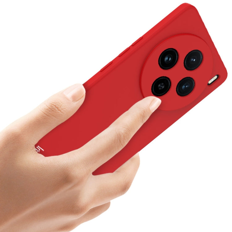For vivo X100 5G imak UC-4 Series Straight Edge TPU Phone Case(Red) - X100 Cases by imak | Online Shopping South Africa | PMC TechLife | Buy Now Pay Later Mobicred