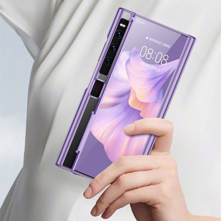 For Huawei Mate Xs 2 6D Electroplate PC Phone Case(Purple) - Honor Cases by PMC TechLife | Online Shopping South Africa | PMC TechLife