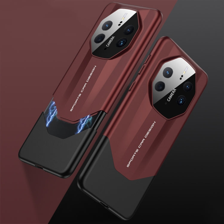 For Huawei Mate 50 Pro GKK Imitation Ultimate Design All-inclusive Shockproof Phone Case(Red) - free shipping - PMC Jewellery - Order now!