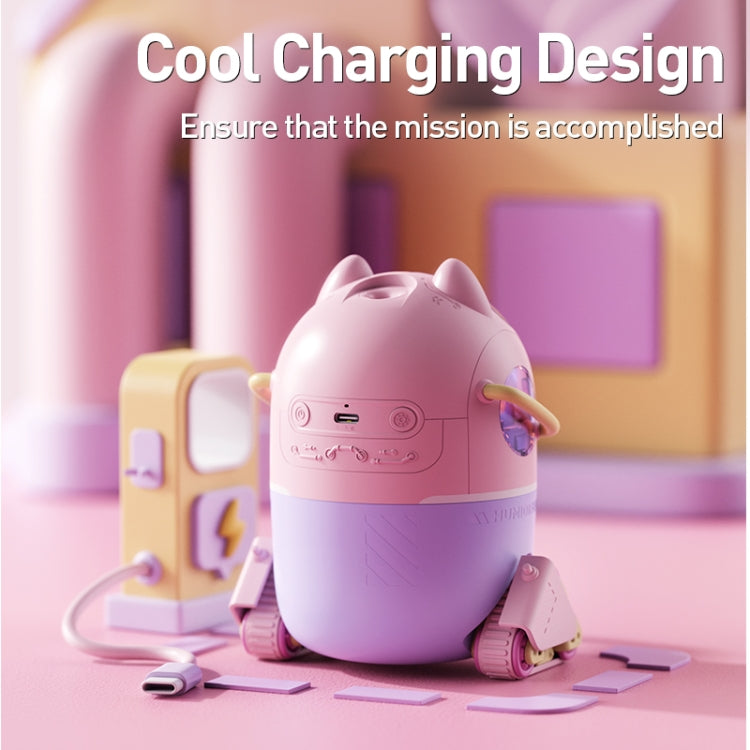 MJ066 220ML Portable Desktop Cute Cartoon Tank Car Air Humidifier with LED Lights, Model:USB(Green) - free shipping - PMC TechLife - Order now!