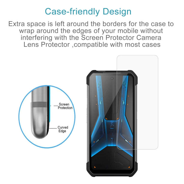 For Unihertz 8849 Tank 3S 10pcs 0.26mm 9H 2.5D Tempered Glass Film - free shipping - PMC TechLife - Order now!