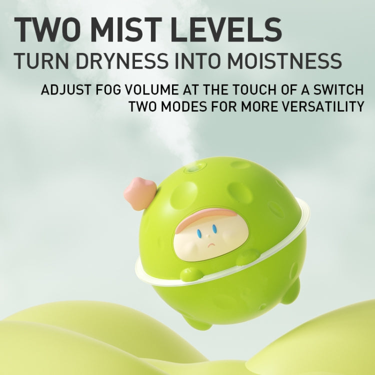 MJ081 USB Mini Desktop Humidifier, Specifications: 160ml(Green) - free shipping - PMC TechLife - Order now!
