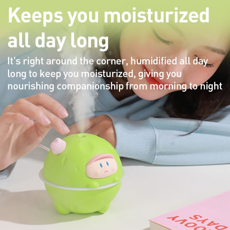 MJ081 USB Mini Desktop Humidifier, Specifications: 160ml(Green) - free shipping - PMC TechLife - Order now!
