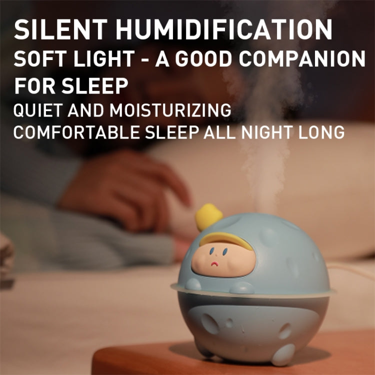 MJ081 USB Mini Desktop Humidifier, Specifications: 160ml(Blue) - free shipping - PMC TechLife - Order now!