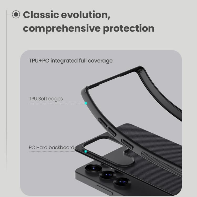 For Samsung Galaxy S25 Ultra 5G NILLKIN Frosted Shield Pro Magnetic Magsafe Phone Case(Black) - Galaxy S25 Ultra 5G Cases by NILLKIN | Online Shopping South Africa | PMc TechLife | Buy Now Pay Later Mobicred