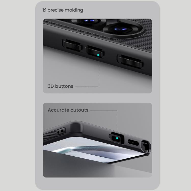 For Samsung Galaxy S25 Ultra 5G NILLKIN Frosted Shield Pro Magnetic Magsafe Phone Case(Green) - Galaxy S25 Ultra 5G Cases by NILLKIN | Online Shopping South Africa | PMc TechLife | Buy Now Pay Later Mobicred