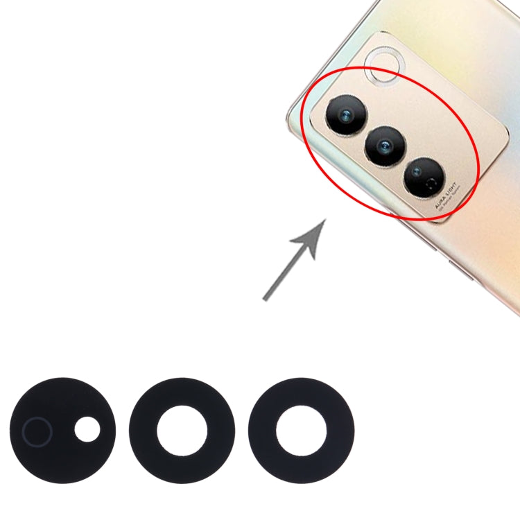 For vivo V27 Back Camera Lens - Camera Parts by PMc TechLife | Online Shopping South Africa | PMc TechLife | Buy Now Pay Later Mobicred
