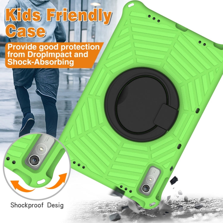 For Lenovo Tab P11 Gen2/P11 Pro/Pad Pro Spider King Silicone Protective Tablet Case(Green) - Lenovo by PMC TechLife | Online Shopping South Africa | PMC TechLife | Buy Now Pay Later Mobicred