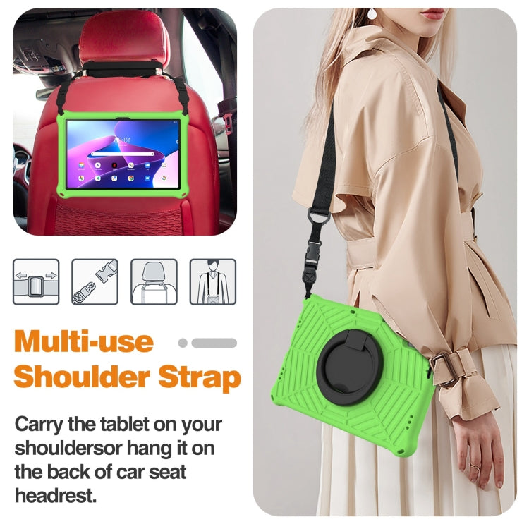 For Lenovo Tab P11 Gen2/P11 Pro/Pad Pro Spider King Silicone Protective Tablet Case(Green) - Lenovo by PMC TechLife | Online Shopping South Africa | PMC TechLife | Buy Now Pay Later Mobicred