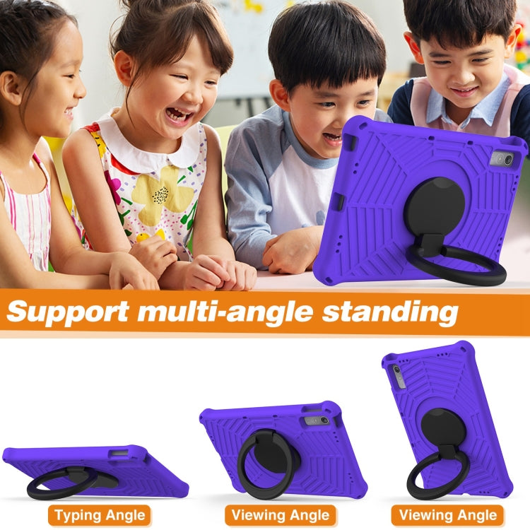For Lenovo Tab P11 Gen2/P11 Pro/Pad Pro Spider King Silicone Protective Tablet Case(Purple) - Lenovo by PMC TechLife | Online Shopping South Africa | PMC TechLife | Buy Now Pay Later Mobicred