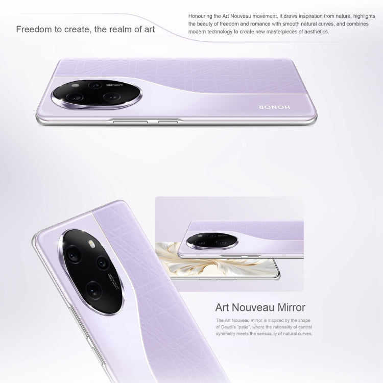 Honor 100 Pro, 16GB+256GB, Screen Fingerprint Identification, 6.78 inch MagicOS 7.2 Snapdragon 8 Gen 2 Octa Core up to 3.19GHz, Network: 5G, NFC, OTG, Support Google Play(Black) - free shipping - PMc TechLife - Order now!