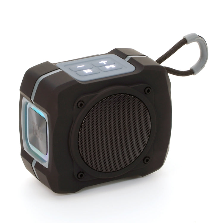 T&G TG661 Colorful LED Portable Outdoor Wireless Bluetooth Speaker(Black) - free shipping - PMC Jewellery - Order now!