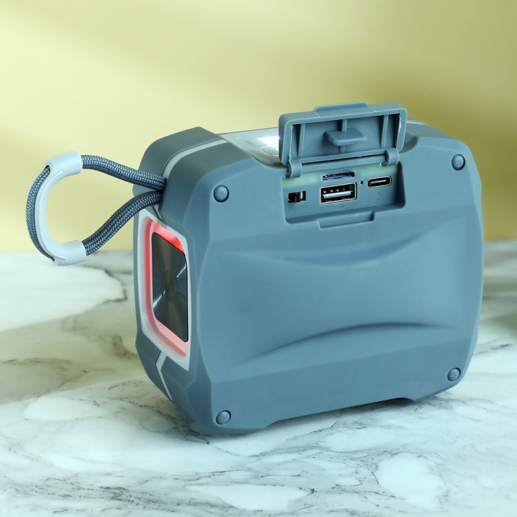 T&G TG661 Colorful LED Portable Outdoor Wireless Bluetooth Speaker(Red) - free shipping - PMC Jewellery - Order now!