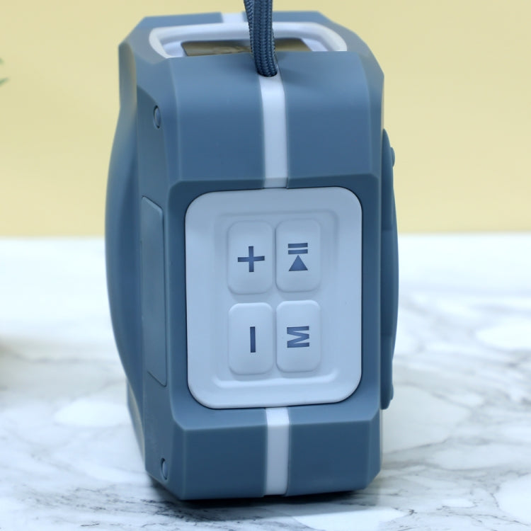 T&G TG661 Colorful LED Portable Outdoor Wireless Bluetooth Speaker(Grey) - free shipping - PMC Jewellery - Order now!