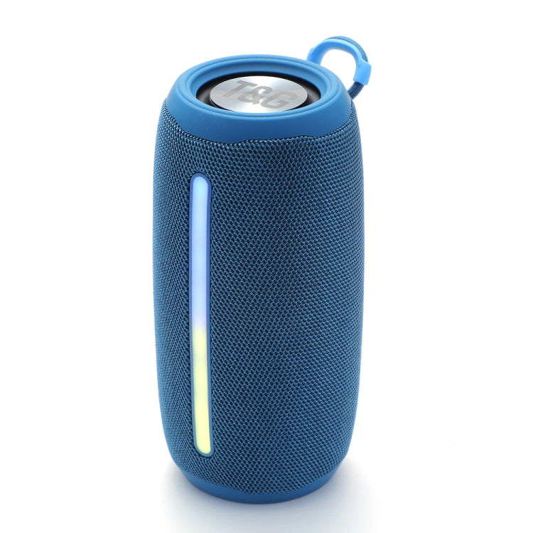 T&G TG663 Portable Colorful LED Wireless Bluetooth Speaker Outdoor Subwoofer(Blue) - free shipping - PMC Jewellery - Order now!