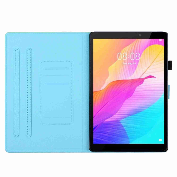 For iPad 11 Pro 2024 / 2020 / Air 4 10.9 Painted Pattern Stitching Smart Leather Tablet Case(Colorful Wolf) - iPad Air (2022) / (2020) 10.9 Cases by PMC TechLife | Online Shopping South Africa | PMC TechLife | Buy Now Pay Later Mobicred