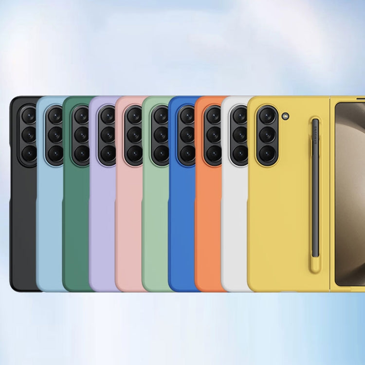 For Samsung Galaxy Z Fold5 5G Integrated Skin Feel PC Phone Case with Pen / Pen Box(Black) - free shipping - PMC TechLife - Order now!