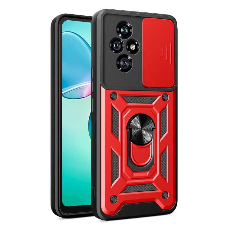 For Honor 200 Sliding Camera Cover Design TPU+PC Phone Case(Red) - free shipping - PMC TechLife - Order now!