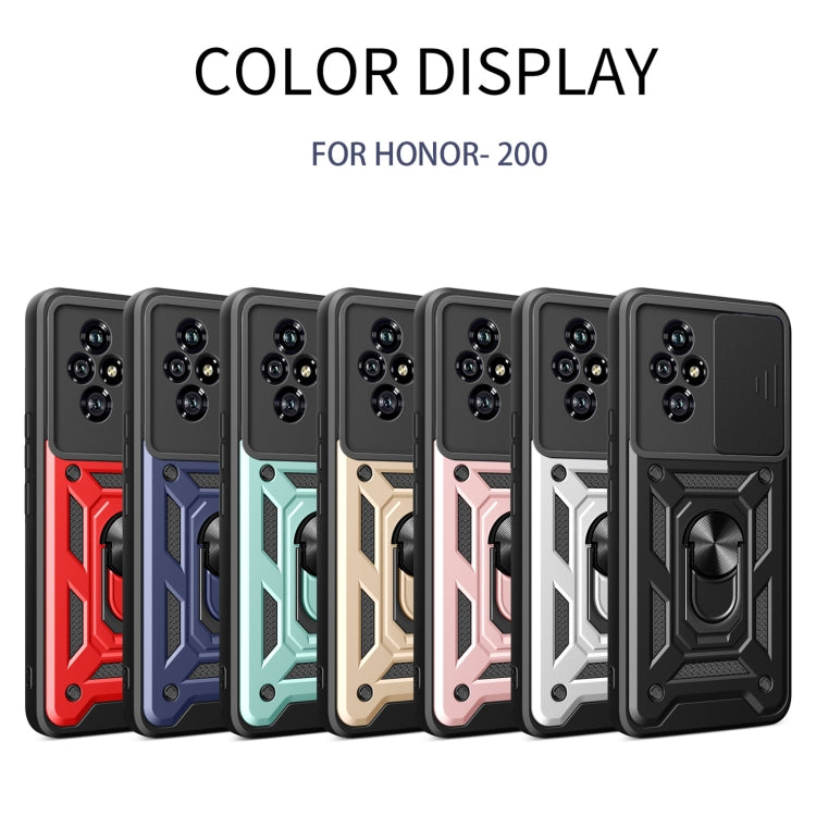 For Honor 200 Sliding Camera Cover Design TPU+PC Phone Case(Red) - free shipping - PMC TechLife - Order now!