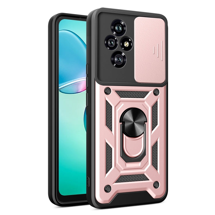 For Honor 200 Sliding Camera Cover Design TPU+PC Phone Case(Rose Gold) - free shipping - PMC TechLife - Order now!