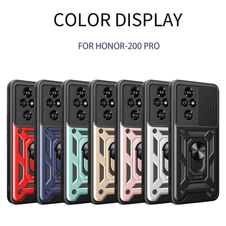 For Honor 200 Pro Sliding Camera Cover Design TPU+PC Phone Case(Red) - free shipping - PMC TechLife - Order now!
