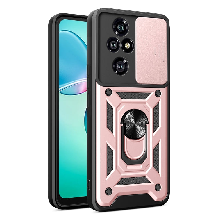 For Honor 200 Pro Sliding Camera Cover Design TPU+PC Phone Case(Rose Gold) - free shipping - PMC TechLife - Order now!